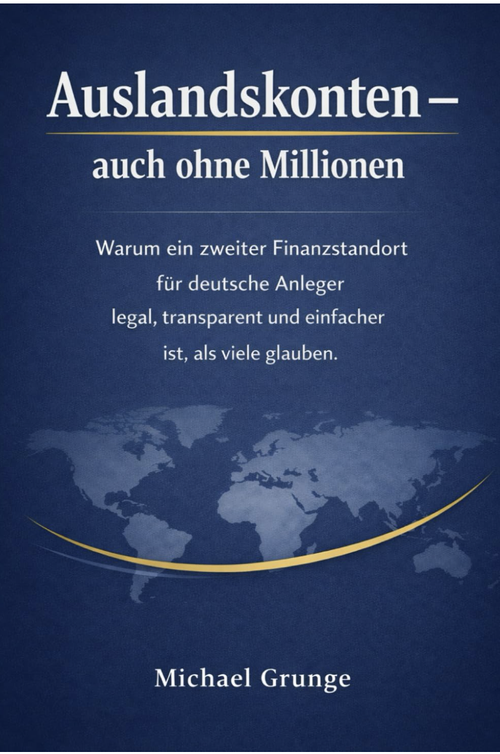 Buchcover: Auslandskonten – auch ohne Millionen